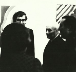 Francesc Mestre con Joan Miró